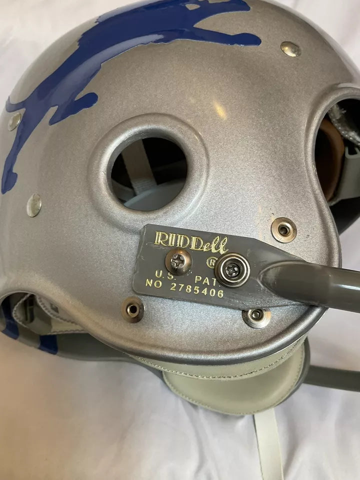 Riddell Kra-Lite RK2 Suspension Football Helmet 1962 Detroit Lions Gail Cogdill Sports Mem, Cards & Fan Shop:Fan Apparel & Souvenirs:Football-NFL Riddell   