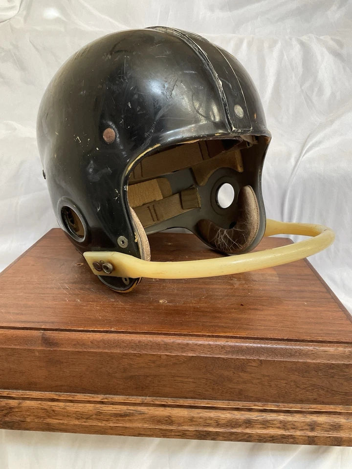 Vintage Original Riddell 1950s RK4 Football Helmet Rare Concussion Padding WESTBROOKSPORTSCARDS