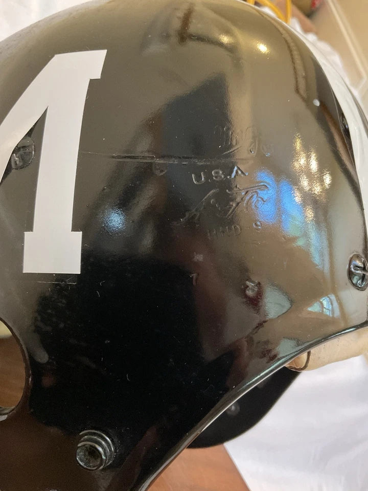 Missouri Tigers Rawlings 1960s-1970s Game Used HND-9 Football Helmet Rare WESTBROOKSPORTSCARDS