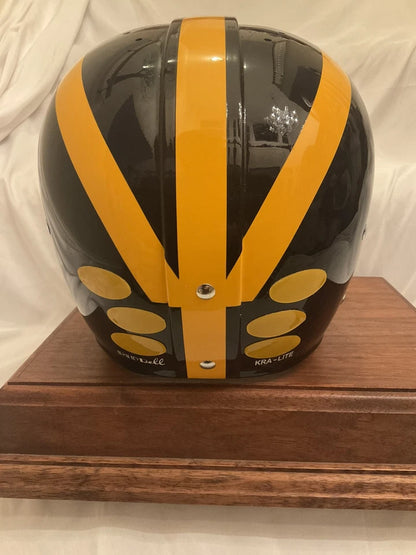 RK2 Husky Vintage Style Suspension Football Helmet Michigan Wolverines Dierdorf WESTBROOKSPORTSCARDS