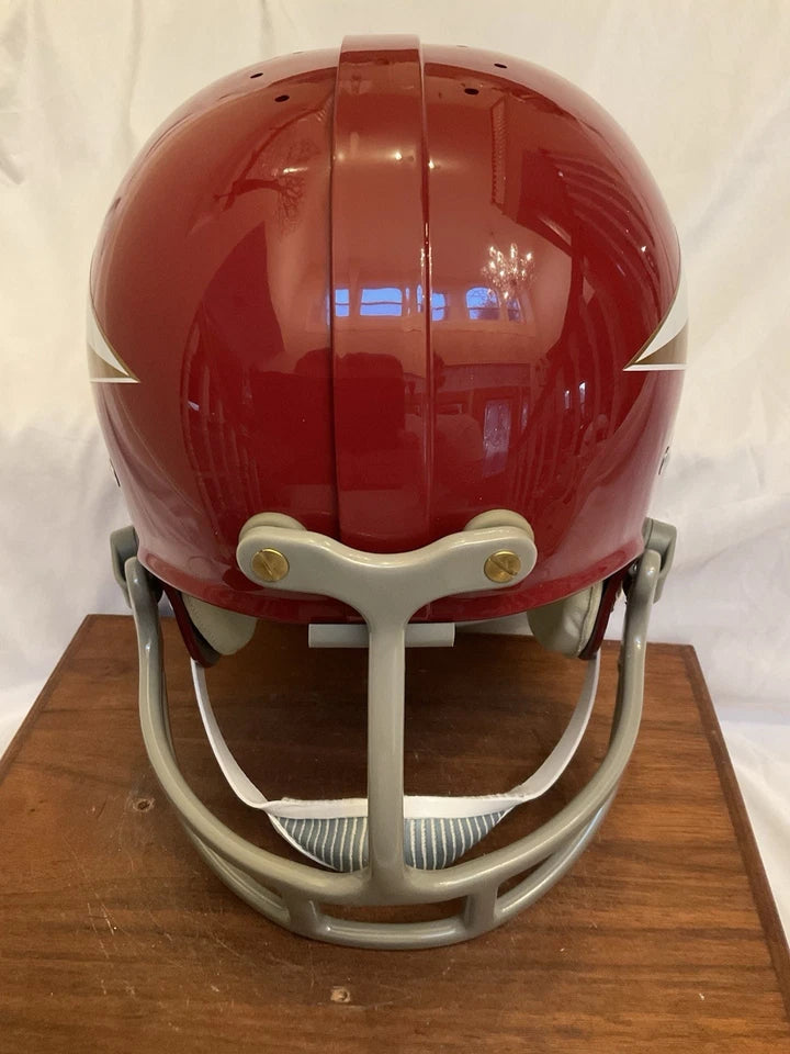 RK2 Style Football Helmet 1969 Washington Redskins Spear Cardinal Color DG-120