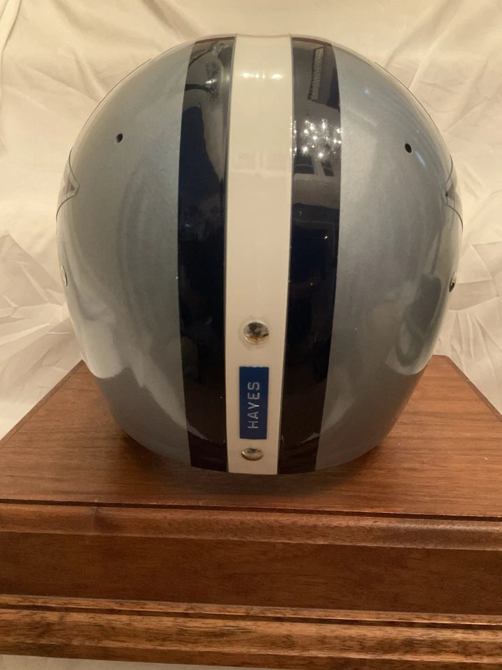 TK2 Style Football Helmet Dallas Cowboys Authentic Color Paint Bob Hayes Tribute WESTBROOKSPORTSCARDS