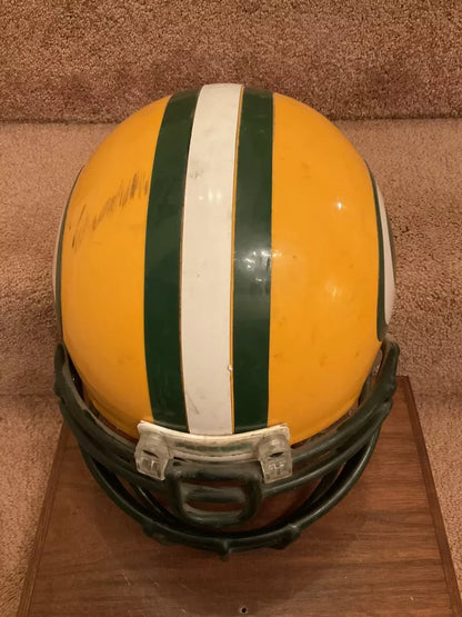 2002 Green Bay Packers RIddell VSR-4 Football Helmet Vintage Game Used WESTBROOKSPORTSCARDS