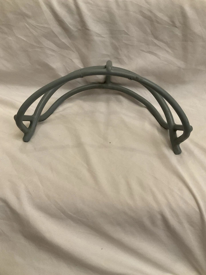 Vintage Schutt 1970s NOP Green Dot Football Helmet Face Mask- Rare! WESTBROOKSPORTSCARDS