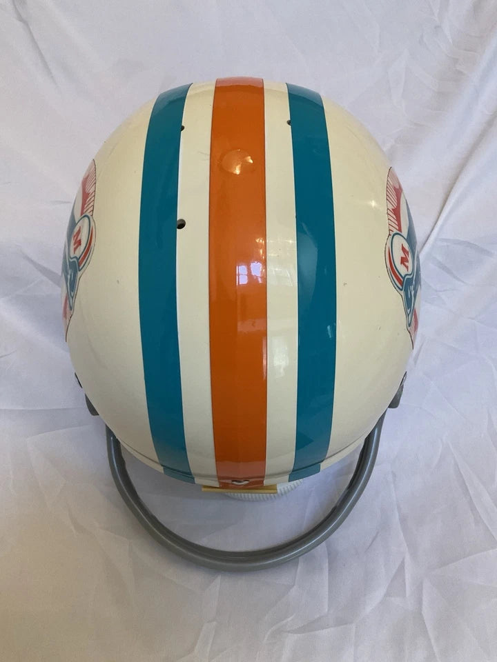 Vintage Riddell TK2 Football Helmet Miami Dolphins Bob Griese WESTBROOKSPORTSCARDS