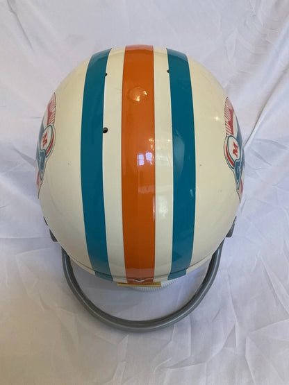 Vintage Riddell TK2 Football Helmet Miami Dolphins Bob Griese WESTBROOKSPORTSCARDS