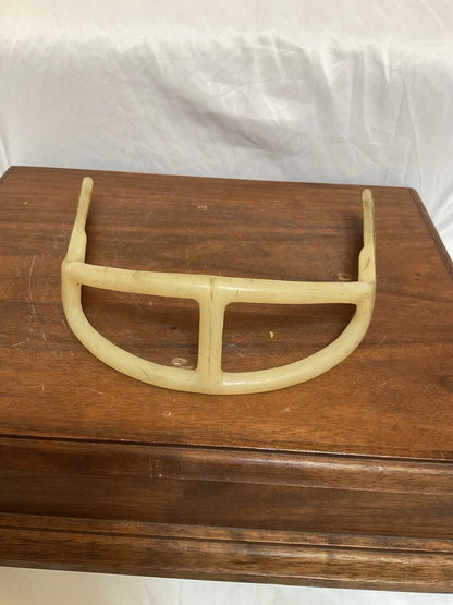 1960's Vintage ORIGINAL MacGregor 2-Bar Kra-Lite Facemask - Suspension Helmet WESTBROOKSPORTSCARDS