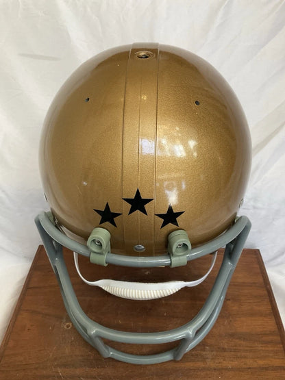 Custom Notre Dame Fighting Irish TK Style Suspension Football Helmet WESTBROOKSPORTSCARDS