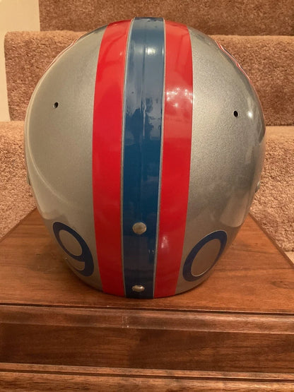 Vintage TK-2 Style Football Helmet 1970 Houston Oilers George Webster