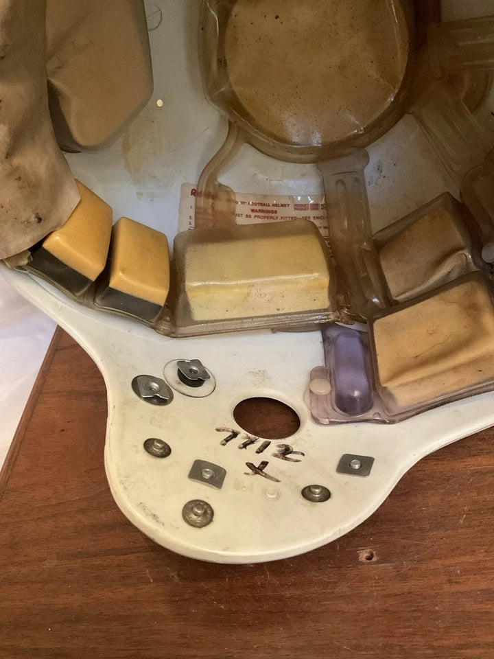 Riddell Micro-Fit Vintage 1980 Football Helmet Size Large 7 3/4 Oilers Bucs