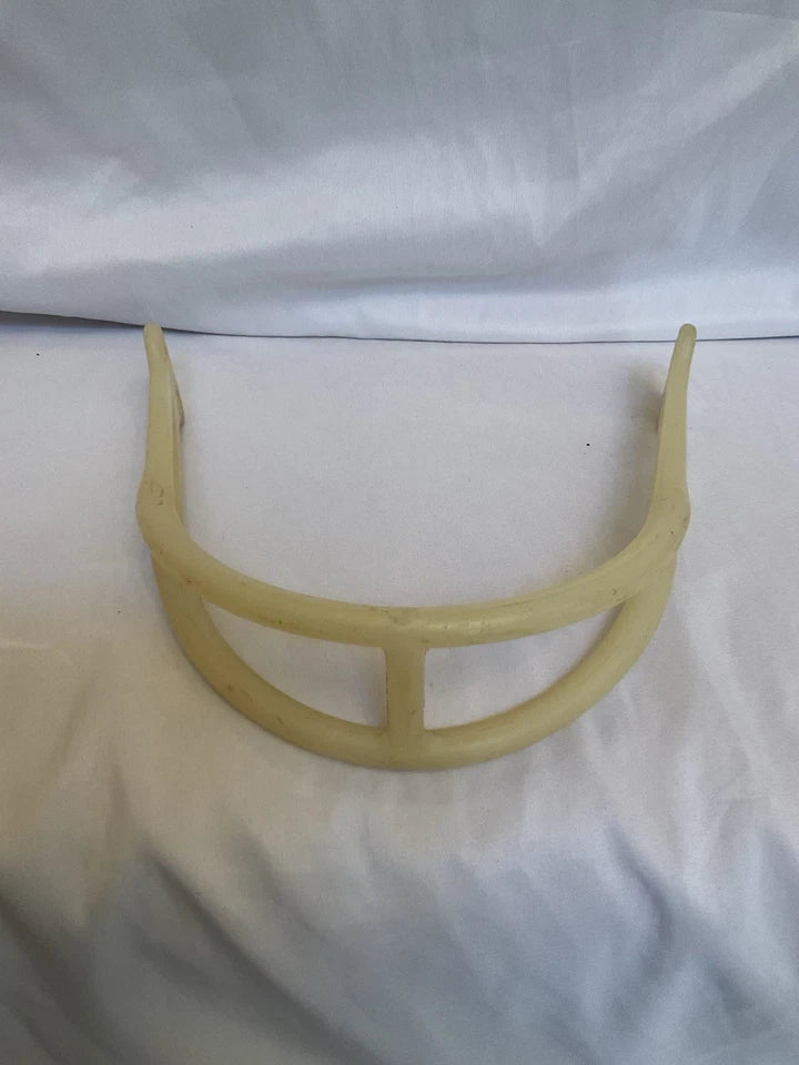 1960's Vintage ORIGINAL MacGregor 2-Bar Kra-Lite Facemask Suspension Helmet WESTBROOKSPORTSCARDS