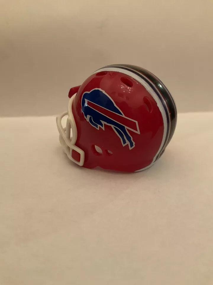 Buffalo Bills Custom Riddell Throwback Pocket Pro Revo Style Red Helmet  WESTBROOKSPORTSCARDS   