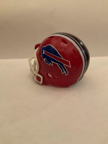 Buffalo Bills Custom Riddell Throwback Pocket Pro Revo Style Red Helmet  WESTBROOKSPORTSCARDS   