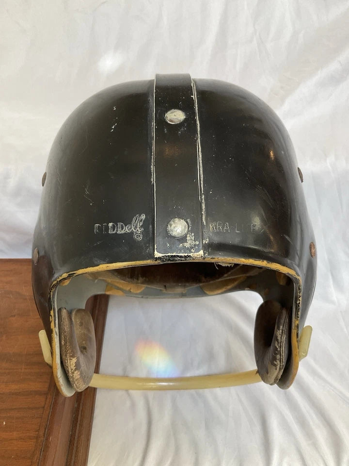 Vintage Original Riddell 1950s RK4 Football Helmet Rare Concussion Padding WESTBROOKSPORTSCARDS