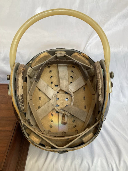 Vintage Original Riddell 1950s RK4 Football Helmet Rare Concussion Padding WESTBROOKSPORTSCARDS