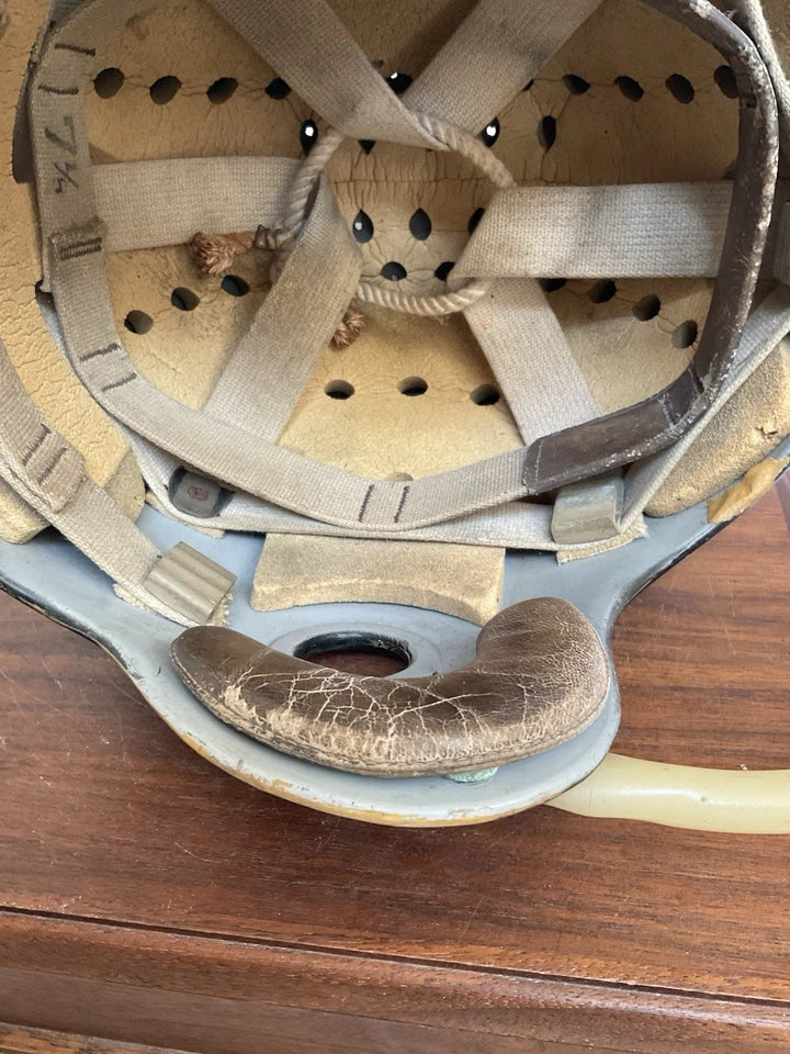 Vintage Original Riddell 1950s RK4 Football Helmet Rare Concussion Padding WESTBROOKSPORTSCARDS