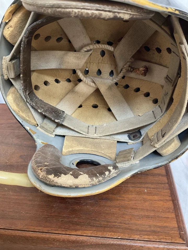 Vintage Original Riddell 1950s RK4 Football Helmet Rare Concussion Padding WESTBROOKSPORTSCARDS
