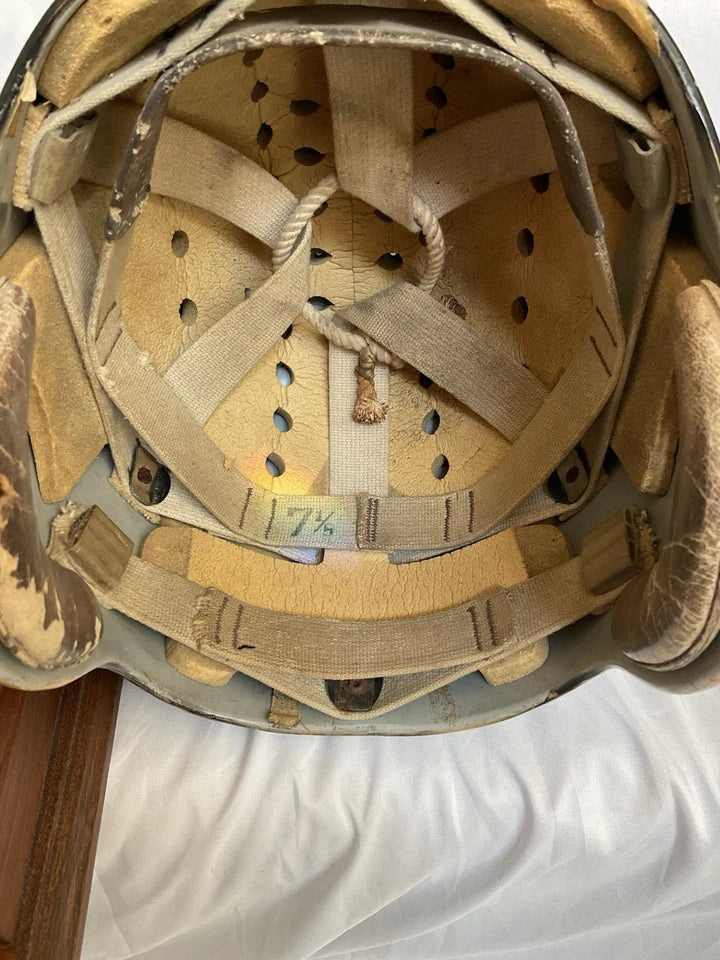 Vintage Original Riddell 1950s RK4 Football Helmet Rare Concussion Padding WESTBROOKSPORTSCARDS