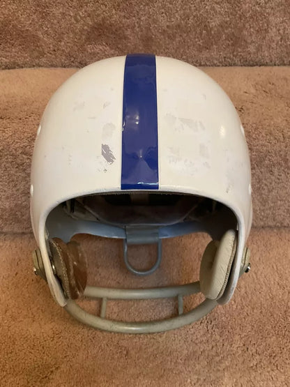 Vintage 1964 Riddell Kra-Lite RC9 Game Used Suspension Football Helmet WESTBROOKSPORTSCARDS