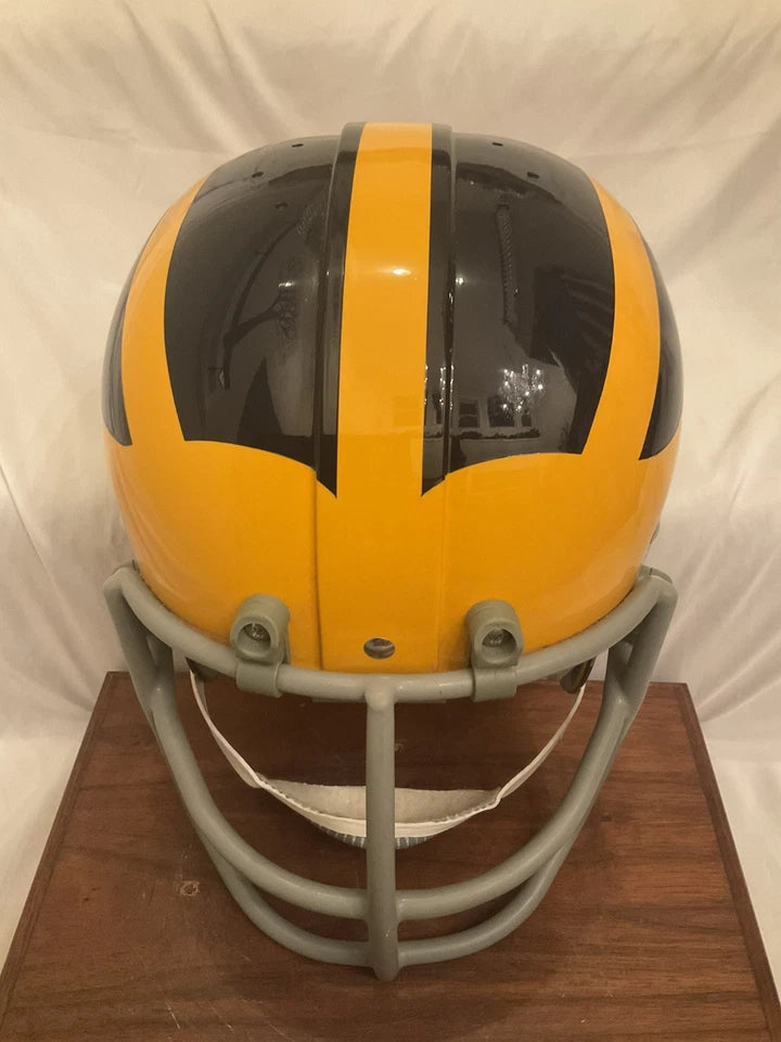 RK2 Husky Vintage Style Suspension Football Helmet Michigan Wolverines Dierdorf WESTBROOKSPORTSCARDS