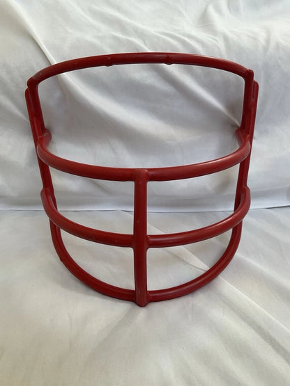 Vintage Red Schutt 1969 JOP Green Dot Football Helmet Facemask - RARE WESTBROOKSPORTSCARDS