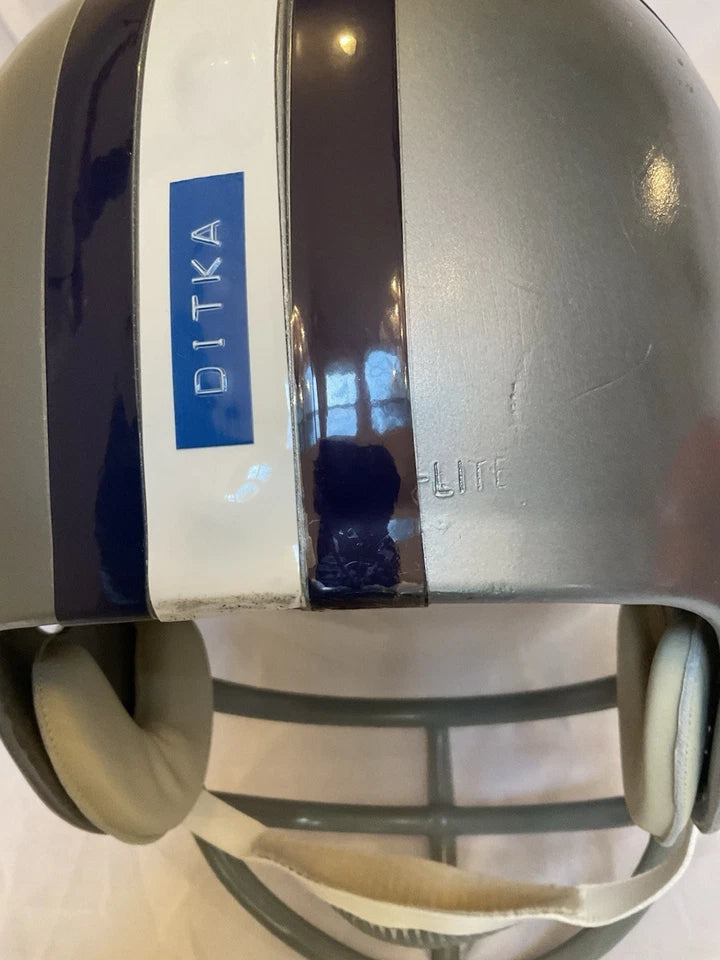 Vintage Riddell TK5 Kra-Lite Football Helmet- Custom Dallas Cowboys Mike Ditka WESTBROOKSPORTSCARDS