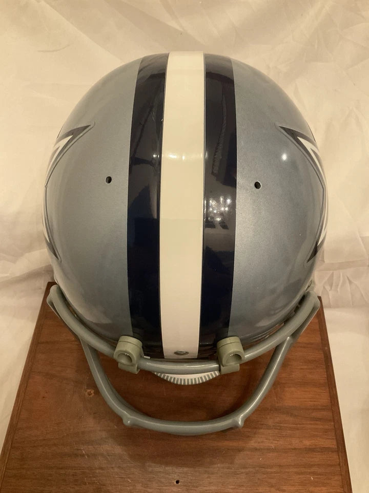 TK2 Style Football Helmet Dallas Cowboys Authentic Color Paint Bob Hayes Tribute WESTBROOKSPORTSCARDS