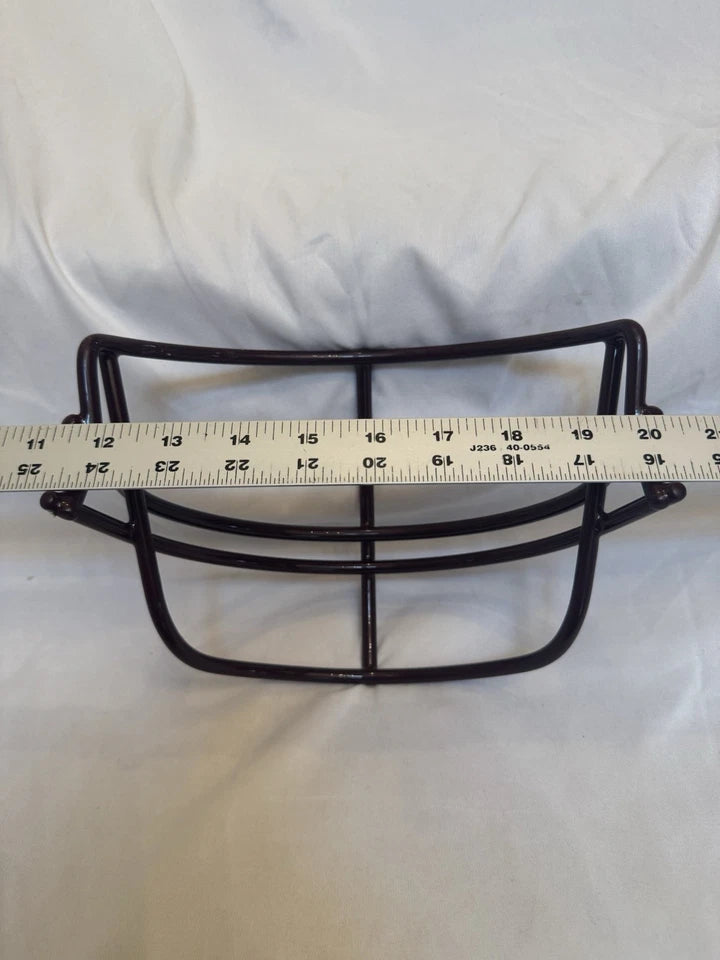 Vintage Original Schutt NOP-DW Large Maroon 1980s Football Helmet Facemask WESTBROOKSPORTSCARDS