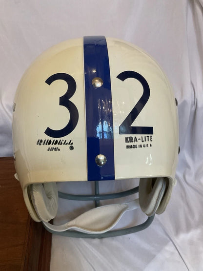 Original Riddell 1971 Baltimore Colts Kra-Lite TK2 Game Football Helmet Curtis WESTBROOKSPORTSCARDS