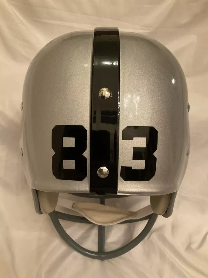 Vintage RK2 Style Football Helmet Oakland Raiders Ben Davidson  WESTBROOKSPORTSCARDS   