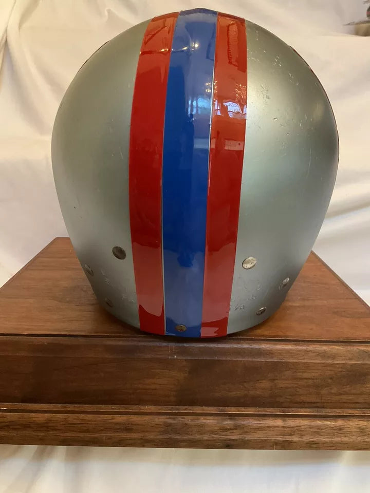 Original Vintage Wilson Football Helmet Custom 1969 - 1970 Houston Oilers  WESTBROOKSPORTSCARDS   