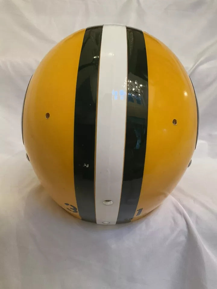 Vintage Riddell Kra-Lite TK2 Football Helmet Green Bay Packers Jim Taylor  WESTBROOKSPORTSCARDS   