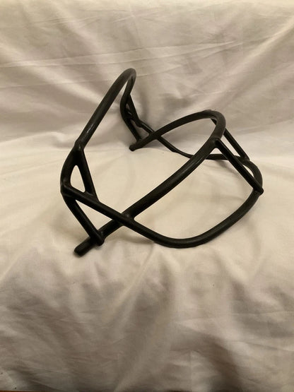 Vintage Black Schutt 1969 OPO Thin Wire Green Dot Football Helmet Facemask WESTBROOKSPORTSCARDS