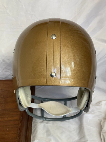 Custom Notre Dame Fighting Irish TK Style Suspension Football Helmet WESTBROOKSPORTSCARDS