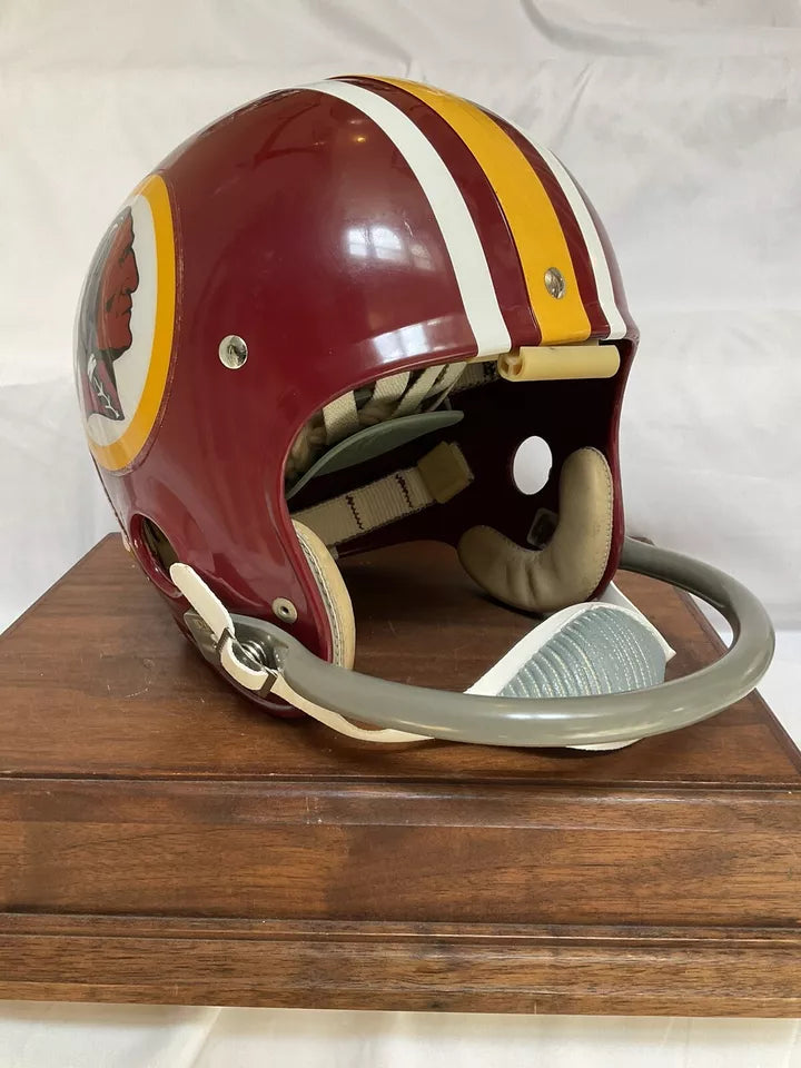 Vintage Riddell Kra-Lite Football Helmet 1973 Washington Redskins Charley Taylor  WESTBROOKSPORTSCARDS   