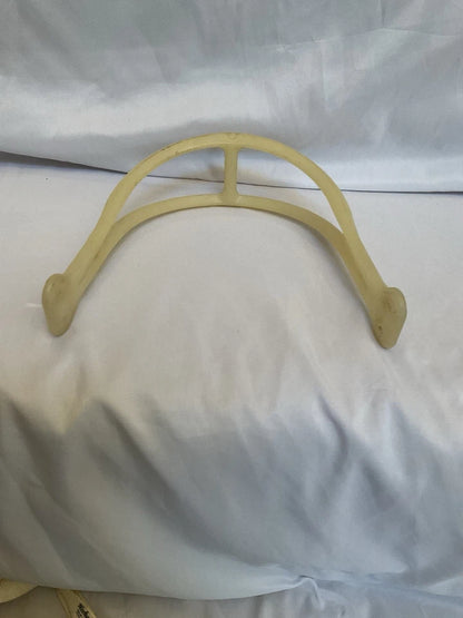 1960's Vintage ORIGINAL MacGregor 2-Bar Kra-Lite Facemask Suspension Helmet WESTBROOKSPORTSCARDS