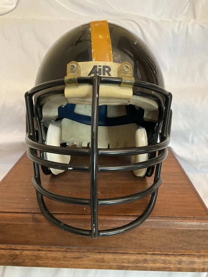 Schutt Pro Air II Pittsburgh Steelers Vintage Original Worn Football Helmet WESTBROOKSPORTSCARDS
