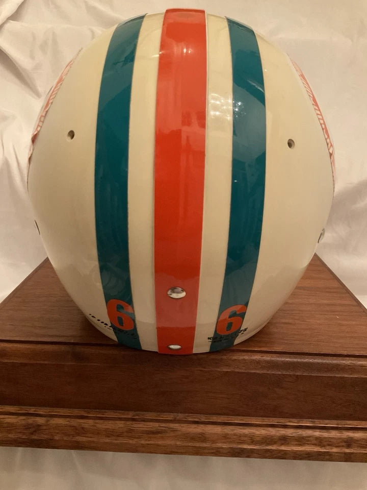Original Riddell 1973 Miami Dolphins Kra-Lite TK2 Game Football Helmet Little
