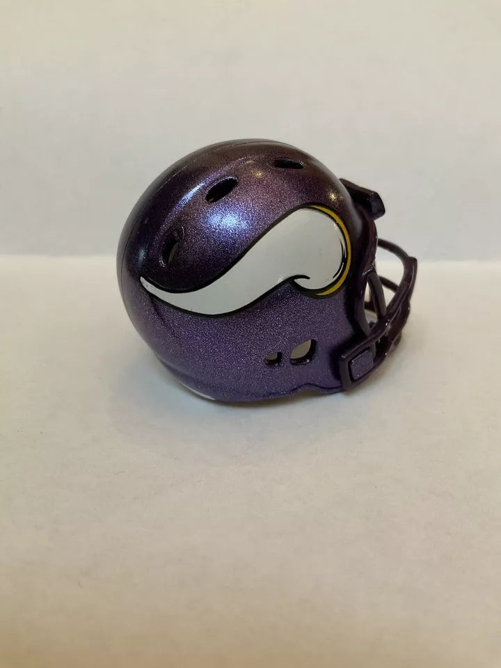 Minnesota Vikings Custom Riddell Throwback Pocket Pro Helmet  WESTBROOKSPORTSCARDS   