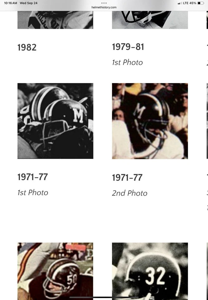 Missouri Tigers Rawlings 1960s-1970s Game Used HND-9 Football Helmet Rare WESTBROOKSPORTSCARDS