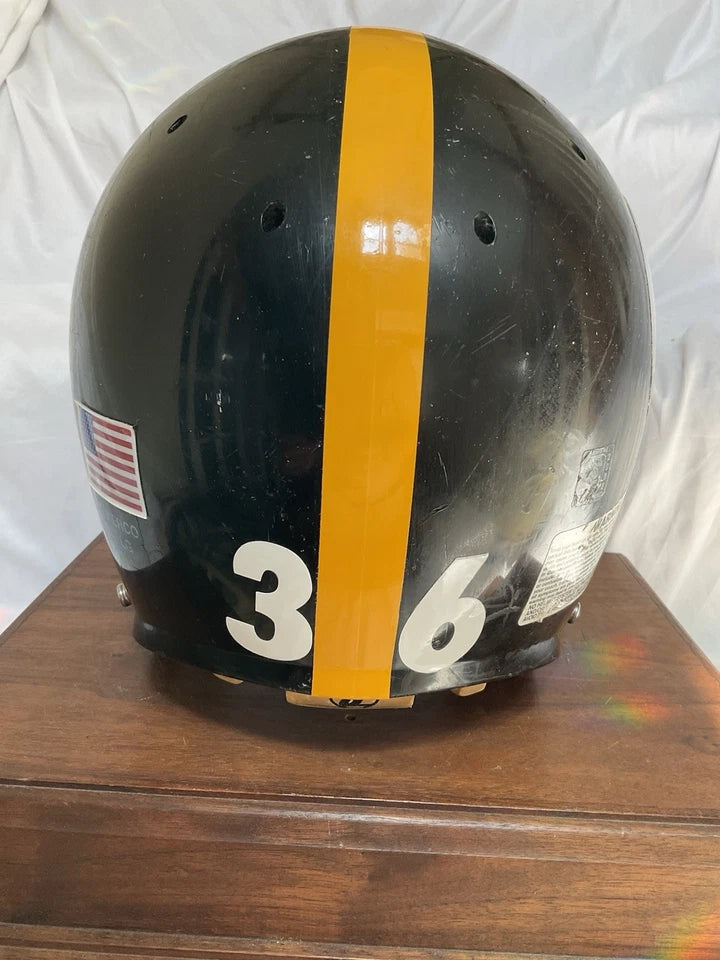 Schutt Air Pittsburgh Steelers Vintage Original Worn Football Helmet