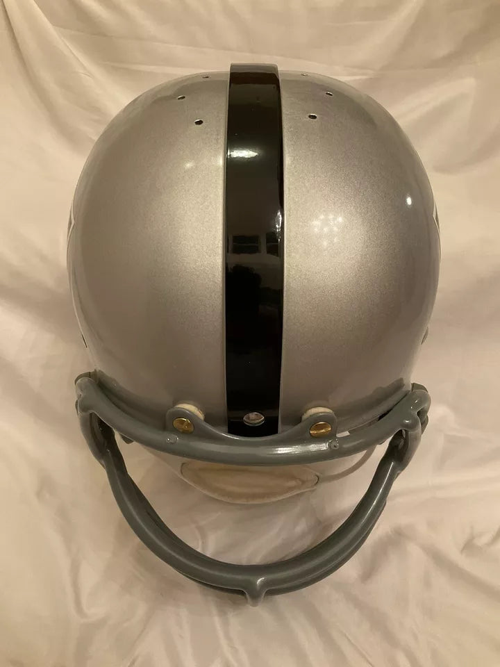 Vintage RK2 Style Football Helmet Oakland Raiders Ben Davidson  WESTBROOKSPORTSCARDS   