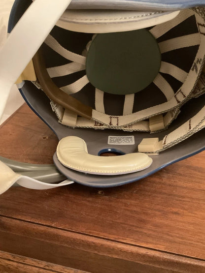 TK2 Style Suspension Football Helmet Custom Denver Broncos Floyd Little Sports Mem, Cards & Fan Shop:Autographs-Original:Football-NFL:Helmets WESTBROOKSPORTSCARDS