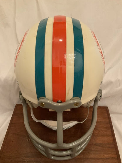 Original Riddell 1973 Miami Dolphins Kra-Lite TK2 Game Football Helmet Little