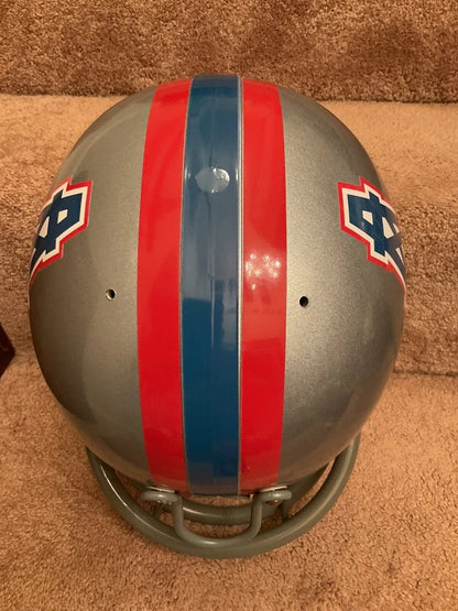 Vintage TK-2 Style Football Helmet 1970 Houston Oilers George Webster