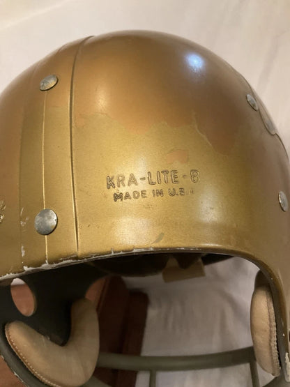 1970 UCLA Bruins Authentic Game Used Riddell TK2 Kra-Lite-8 Football Helmet Rare WESTBROOKSPORTSCARDS