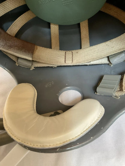 Original Riddell 1970 Houston Oilers Kra-Lite-8 TK2 Game Football Helmet WESTBROOKSPORTSCARDS