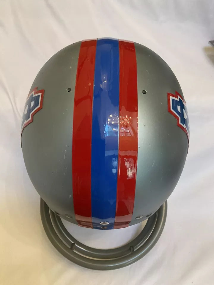 Original Vintage Wilson Football Helmet Custom 1969 - 1970 Houston Oilers  WESTBROOKSPORTSCARDS   