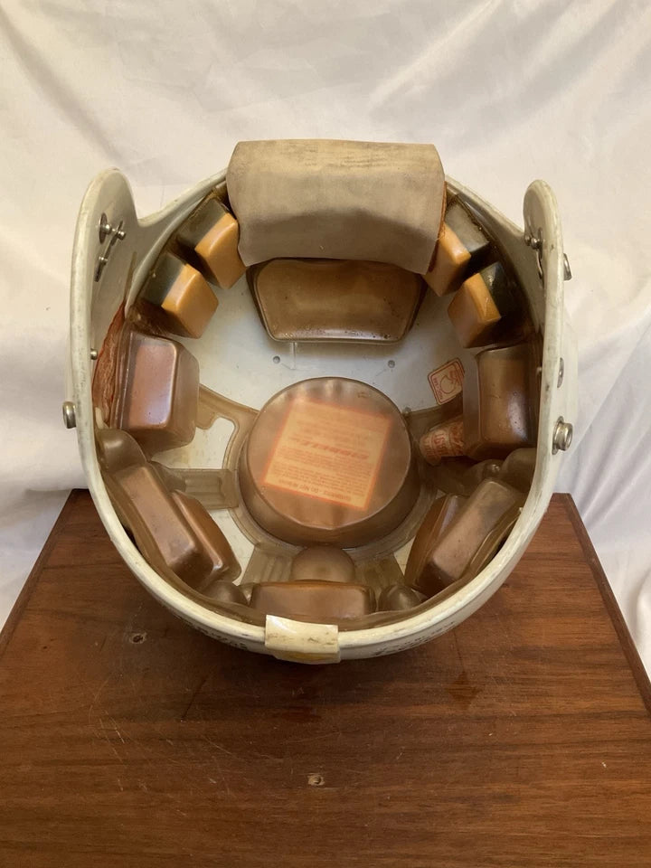 Riddell 1970s Micro-Fit Vintage Football Helmet Size 7 Oilers Buccaneers Cards