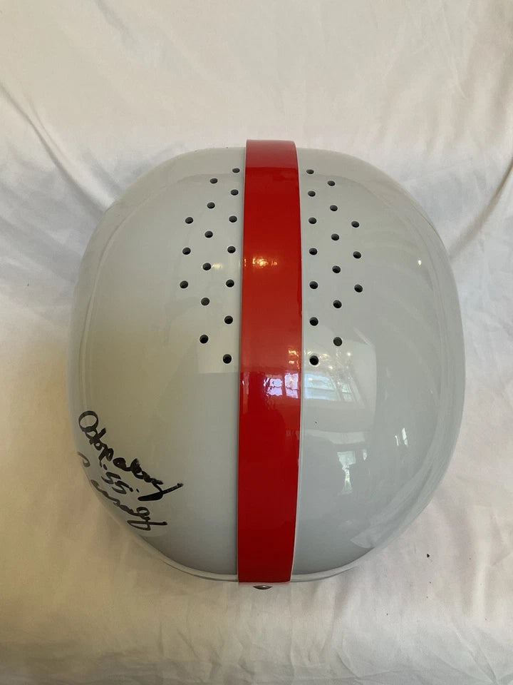 Hop Along Cassady Autographed Ohio State Buckeyes Replica RT Football Helmet